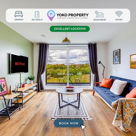 Penthouse Apartment - City Centre - Secure Parking, Balcony, Self-Check-In, Fast Wifi And Smart Tv With Netflix By Yoko Property มิลตันคีนส์ ภายนอก รูปภาพ